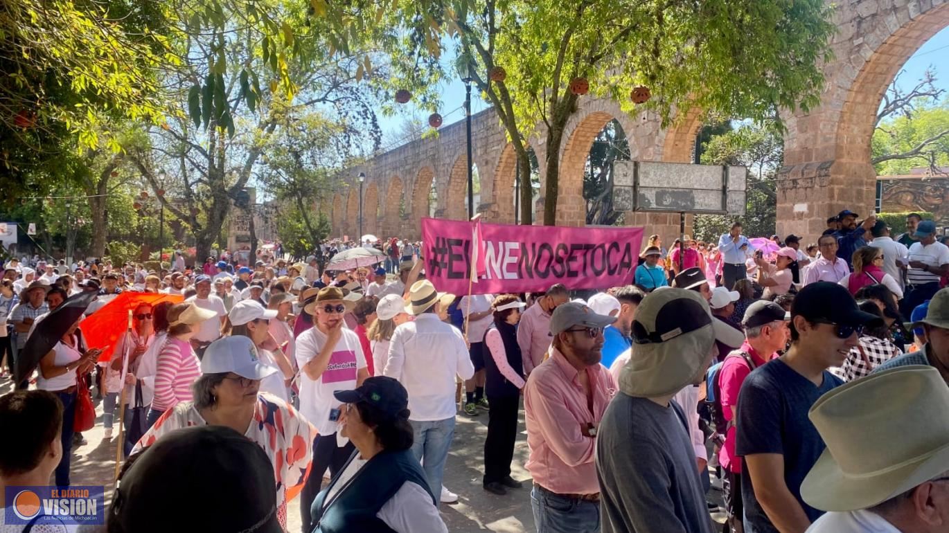 En México decimos Sí a la democracia, Sí a la Libertad y Sí a la defensa del INE: Alfonso Martínez