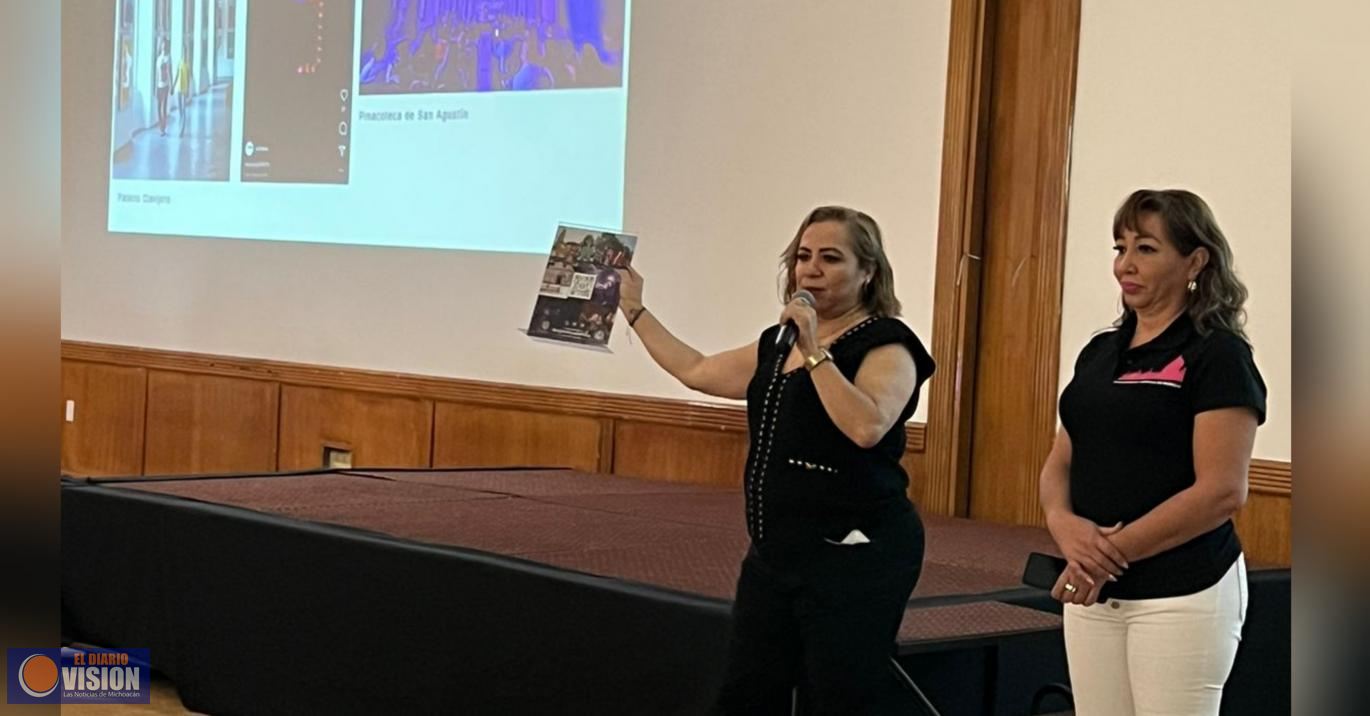 Secretaría de Turismo presenta a Morelia ante agencias de la AMEVH