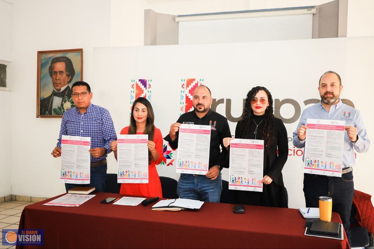 Lanzan la convocatoria para el programa Por Uruapan Sí