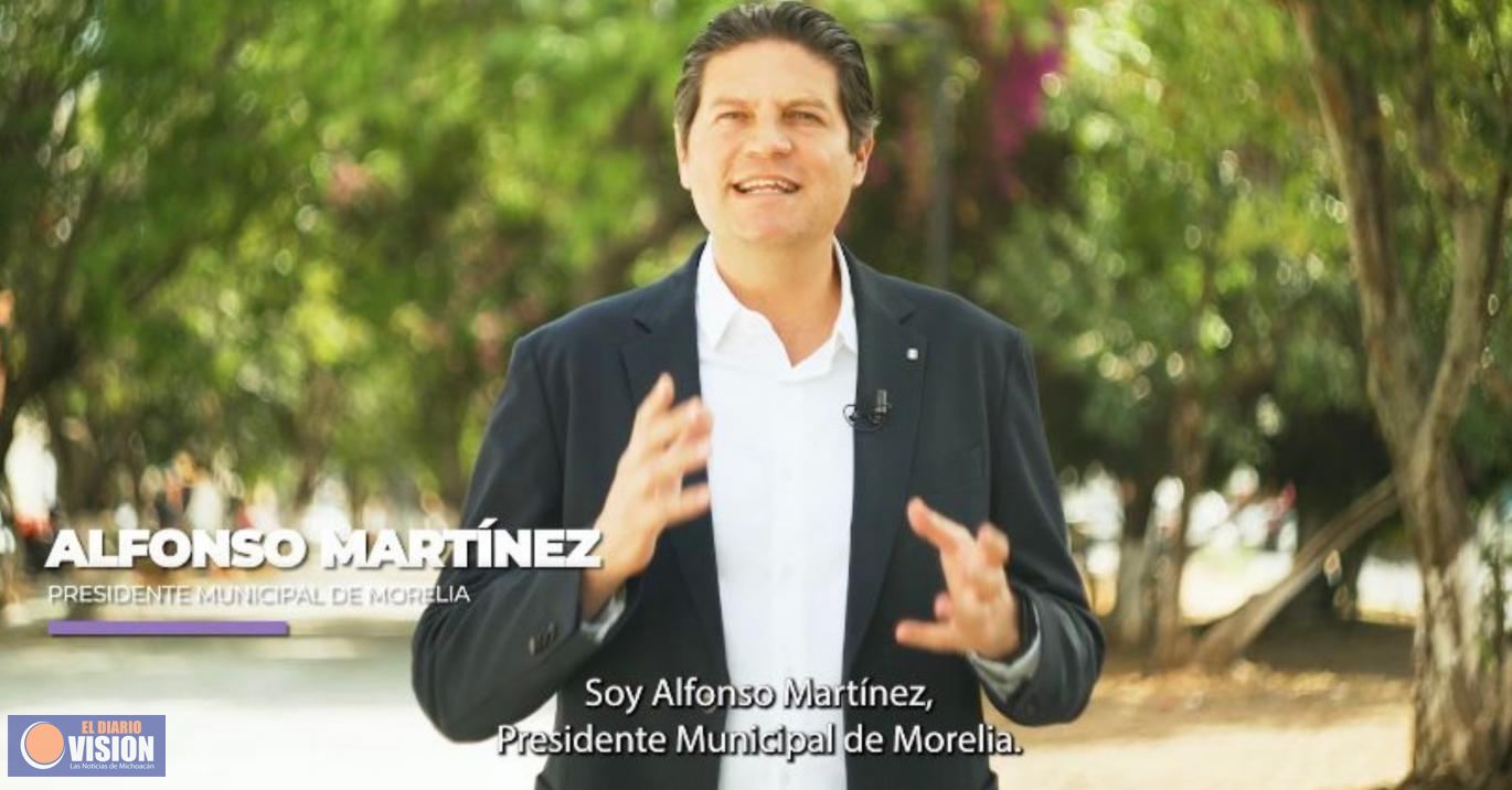 Morelia está en expansión; Morelia Brilla: Alfonso Martínez