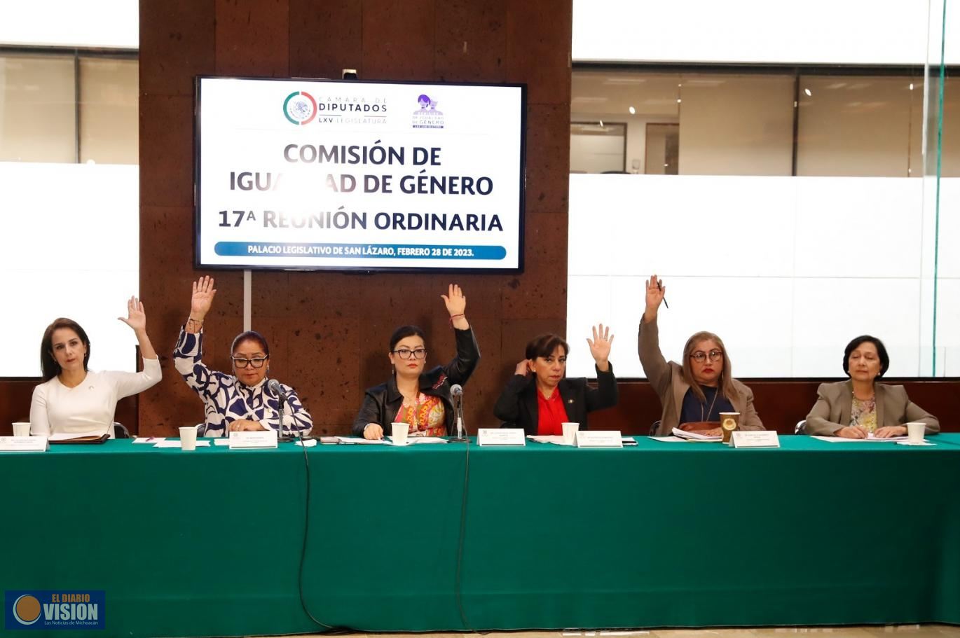 Aprueba Comisión reformas en materia de vida libre de violencia para la mujer