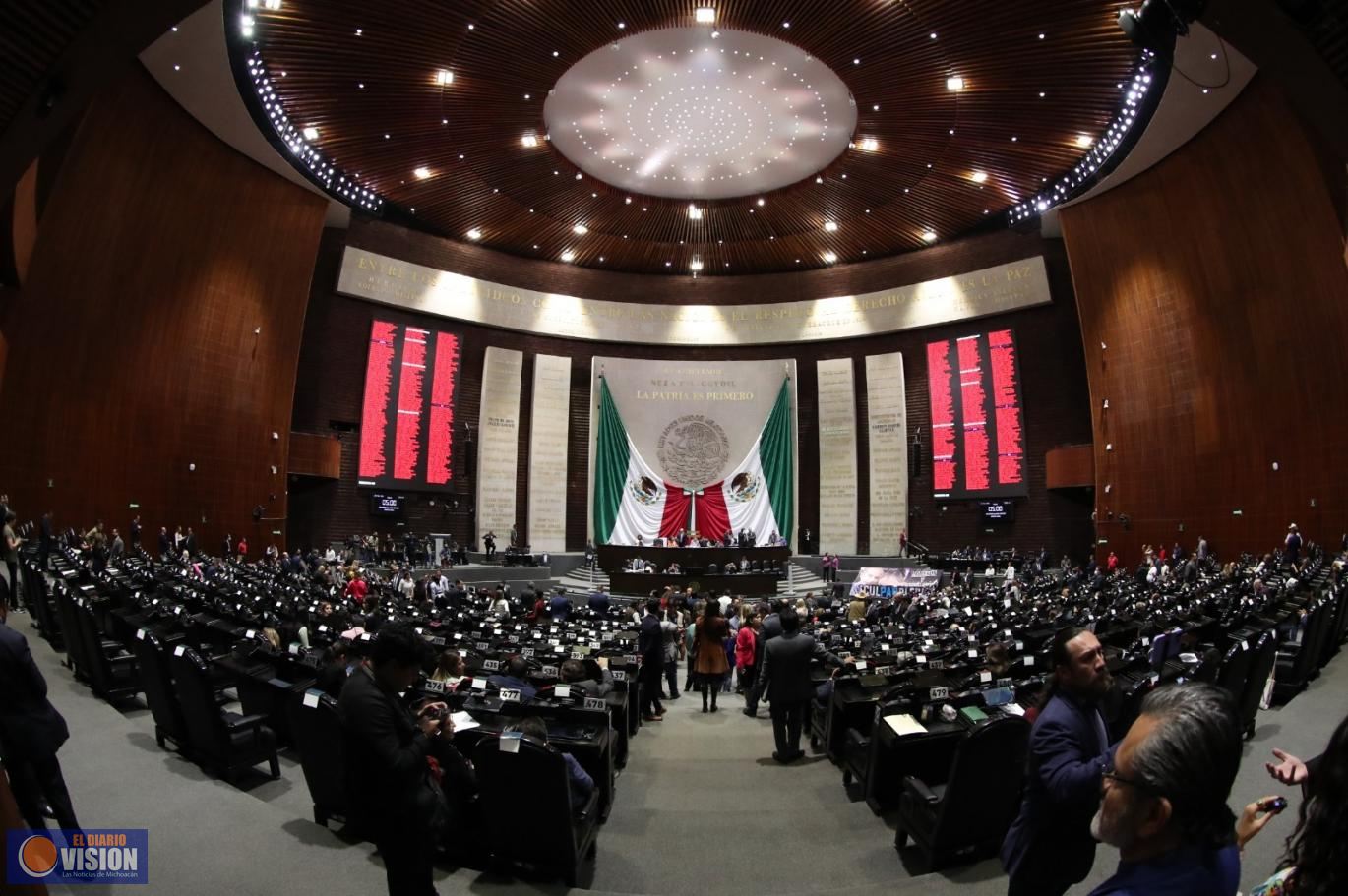 Cámara de Diputados recibe y remite a comisiones tres iniciativas del Ejecutivo Federal