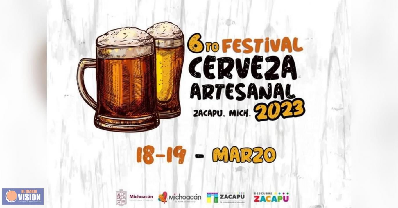 Alistan una edición más del Festival de Cerveza Artesanal Zacapu 2023