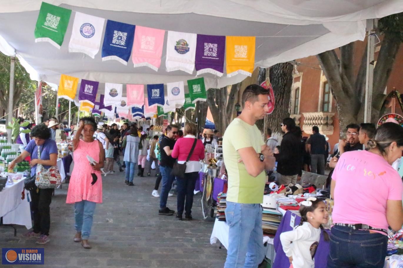 Vocaciones de las 14 tenencias, presentes en el Mercadito Rural