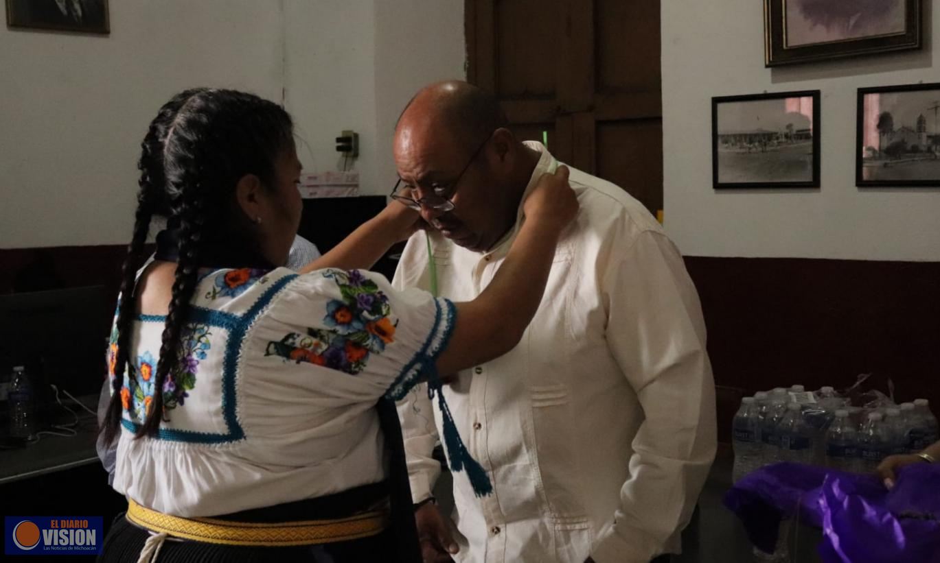 Reconocen y agradecen apoyo de Balbanera, a la comunidad de Naranja de Tapia