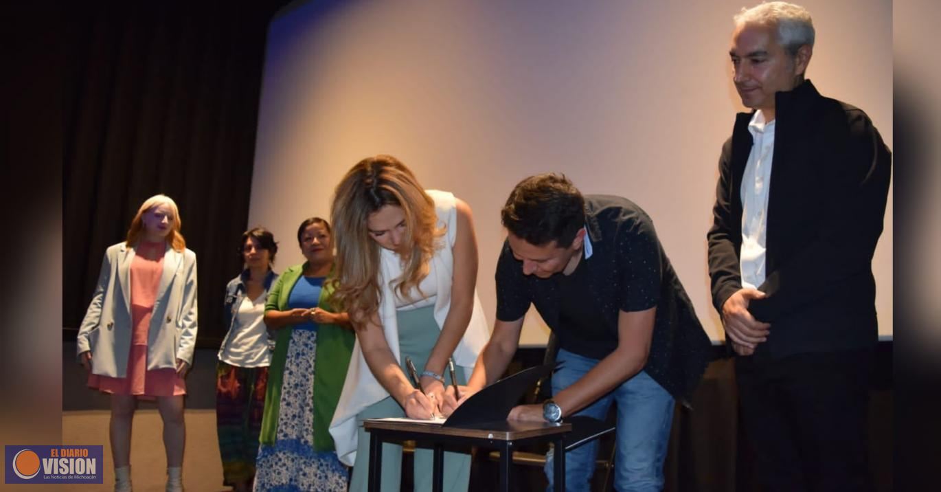 SeCultura Morelia y Solaris signan convenio