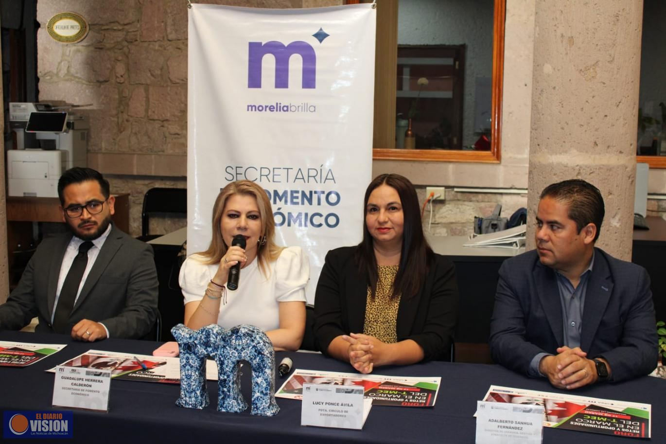 Presenta SEFECO foro “Retos y Oportunidades para las Pymes en el Marco del T-MEC