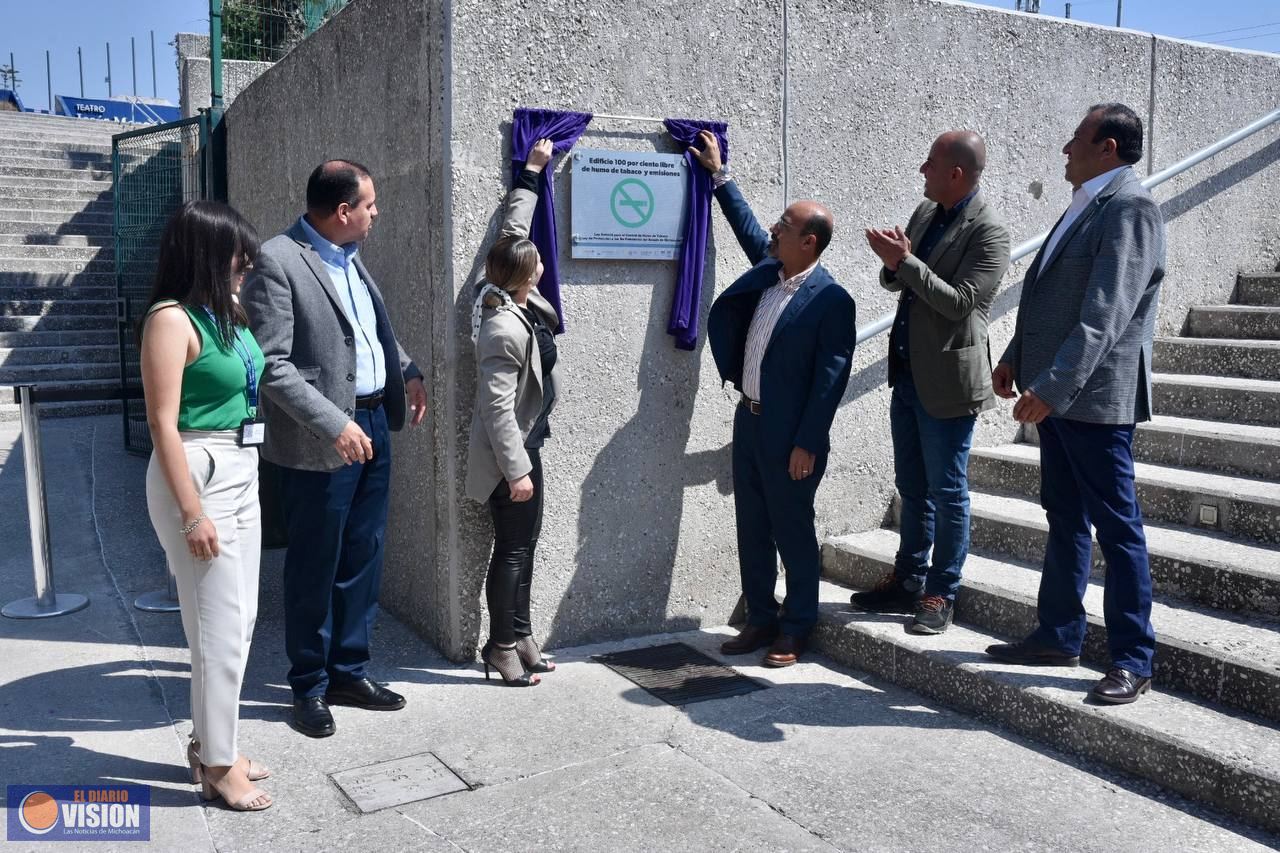Colegio de Morelia, punta de lanza al ser el primer edificio libre de Humo de Tabaco