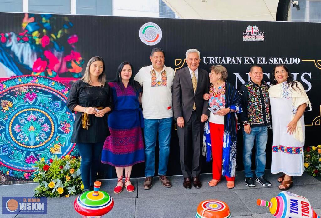 Promueven Tianguis Artesanal de Domingo de Ramos en el Senado de la República