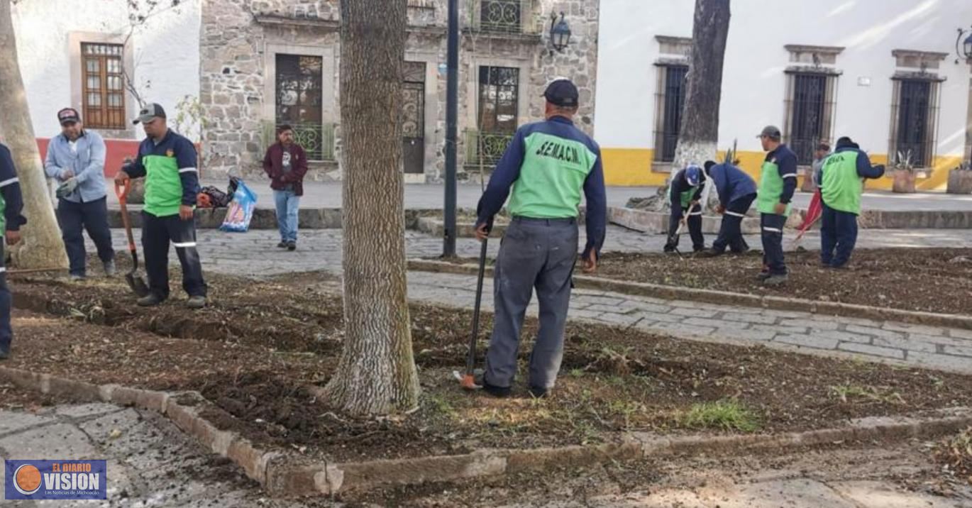 Recupera Gobierno de Morelia Jardín de la Soterraña