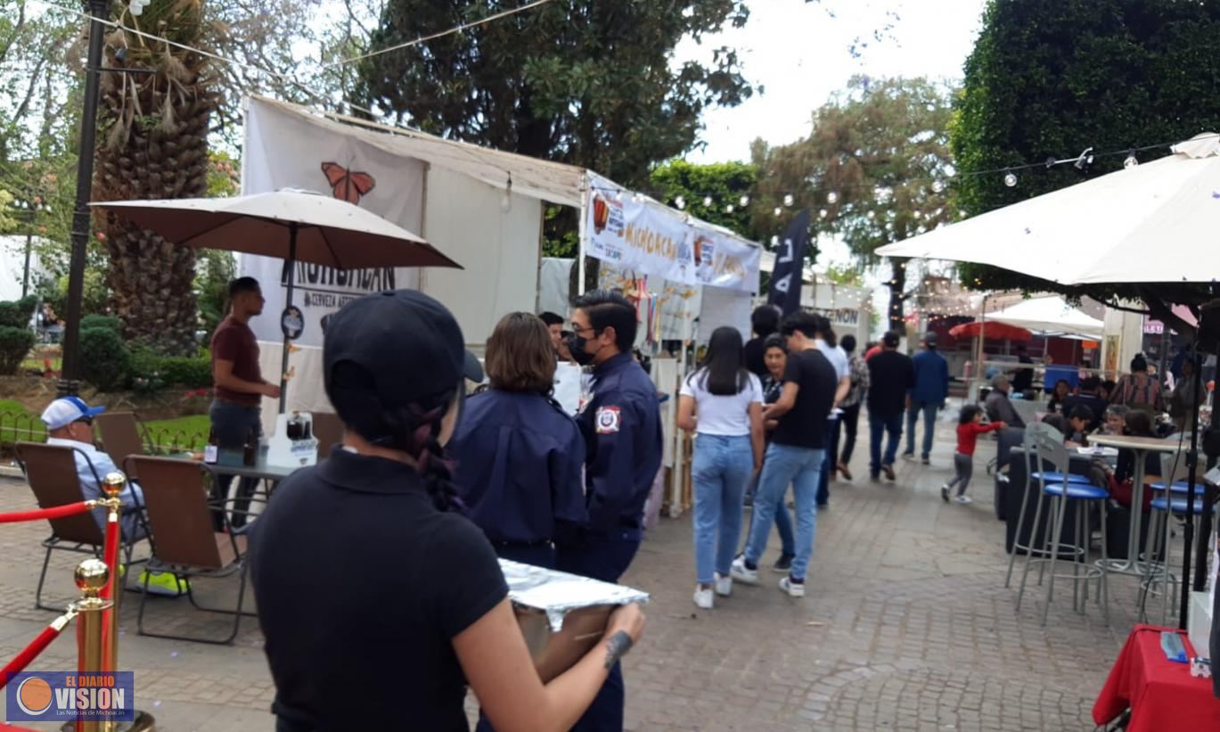 Esperan en Zacapu, más de 15 mil visitantes durante el  6to Festival De la Cerveza 