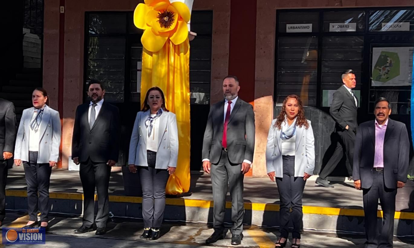 Reconoce Alcalde Balbanera, legado de Benito Juárez, en el aniversario de su natalicio