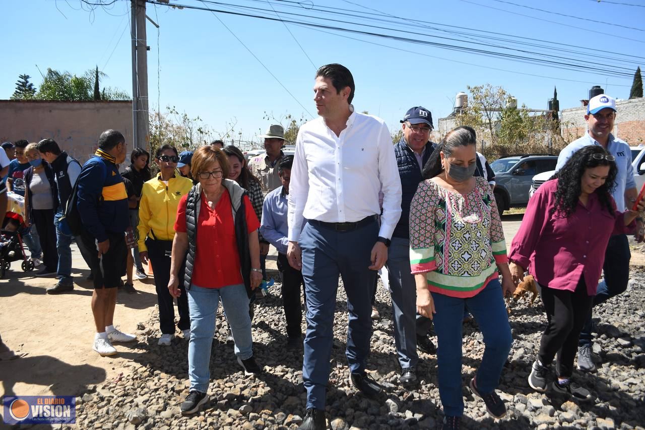 Con obras integrales al Poniente de la ciudad, arranca Alfonso Martínez gira 
