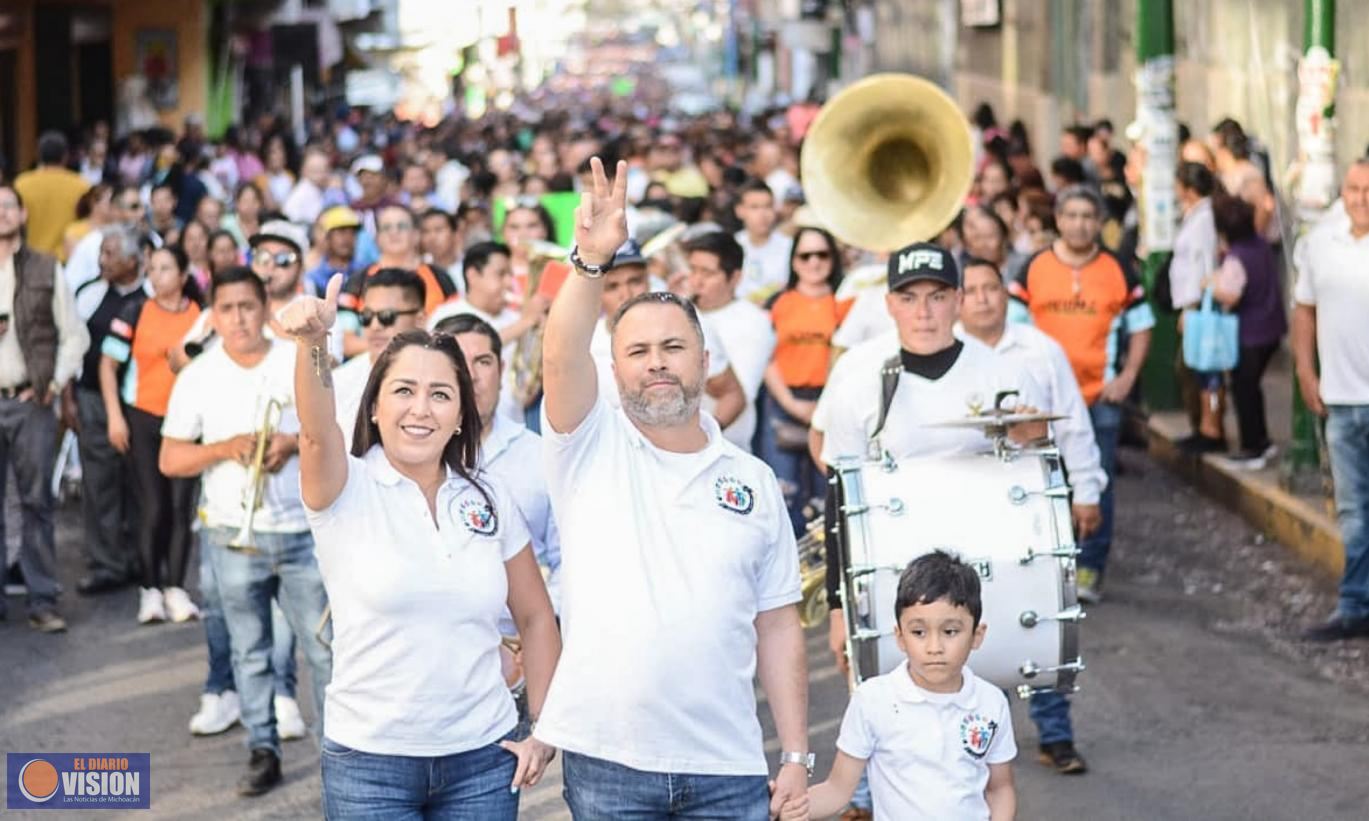 Más de 17 mil personas, respaldaron el 8vo aniversario de la AC “El Zacapu Que Todos Queremos”