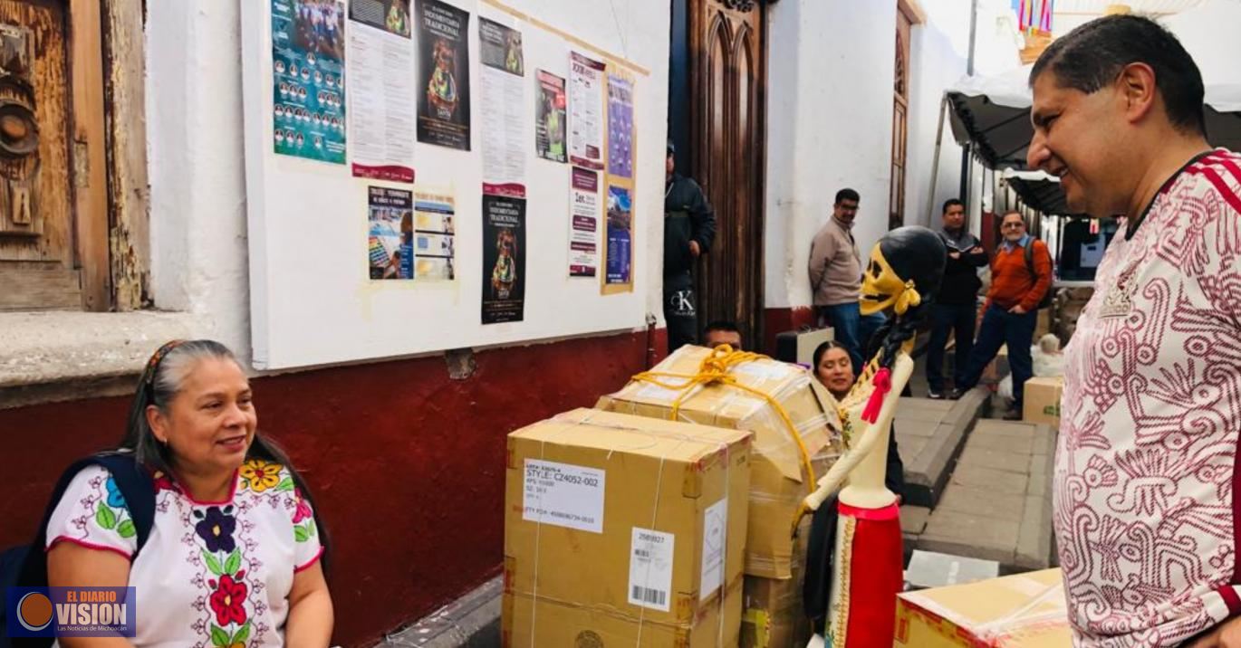 Uruapan, listo para el Tianguis Artesanal más grande de Latinoamérica