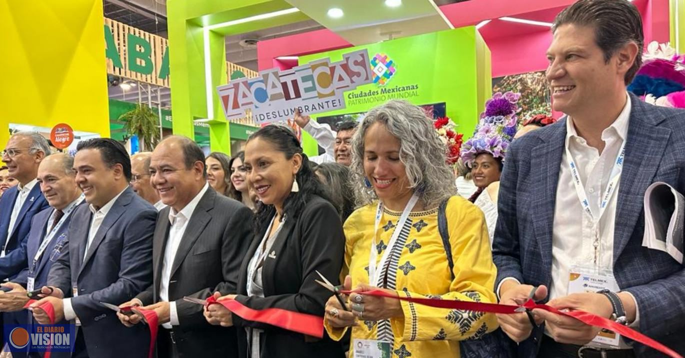 Morelia con destacada participación en Tianguis Turísico en CDMX