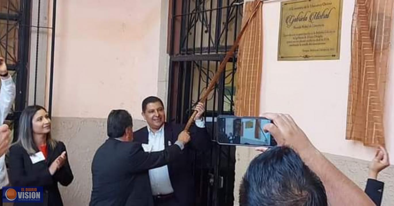 República de Chile y México, Gabriela Mistral, Premio Nobel, la gran presencia en Uruapan