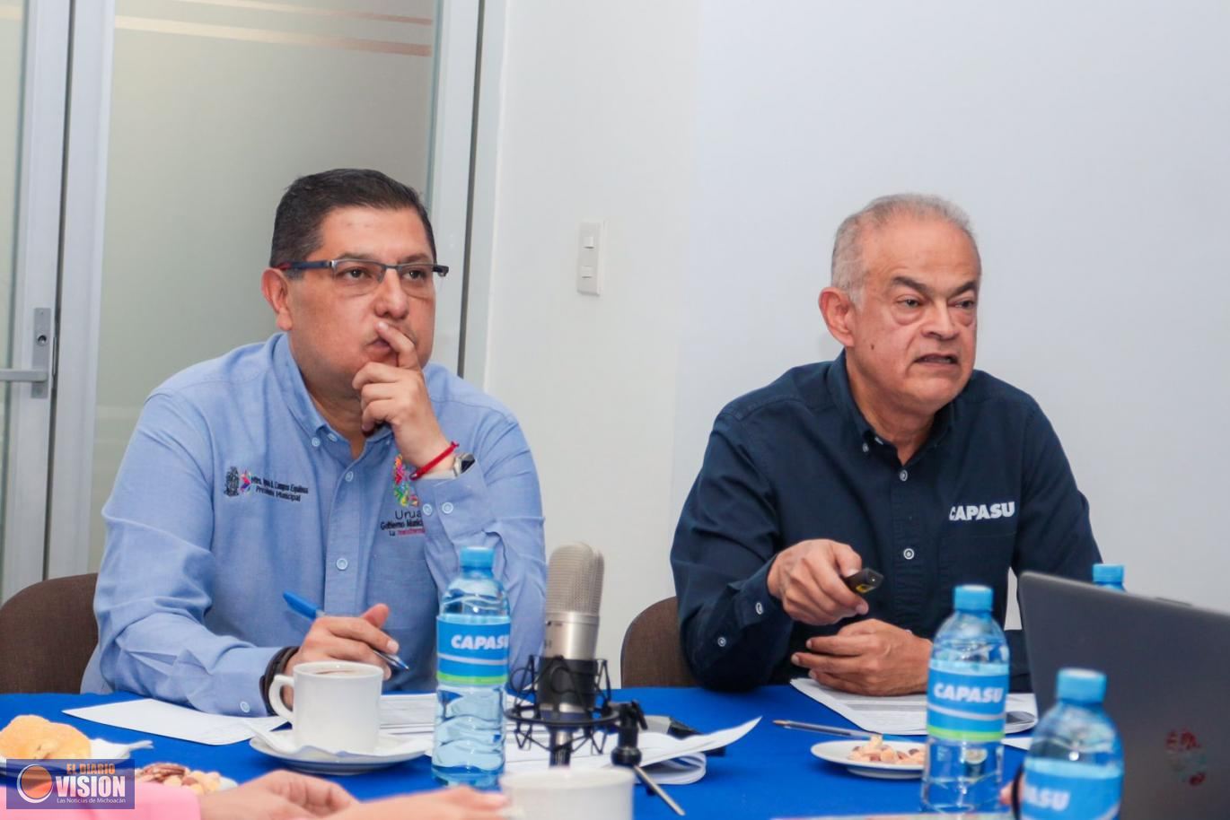 Por unanimidad, aprueba CAPASU dos obras por más de 2 millones de pesos