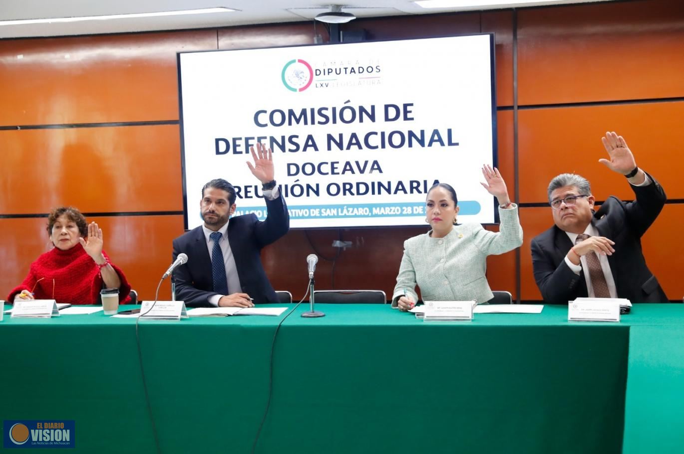 Aprueba Comisión de Defensa dictamen en materia de pirotecnia