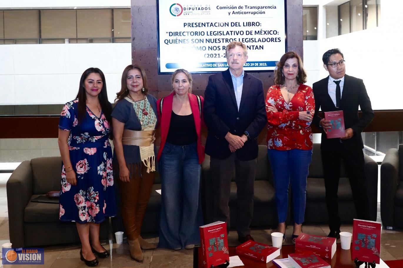 Presentan “Directorio Legislativo. Quiénes son nuestros legisladores y cómo nos representan”