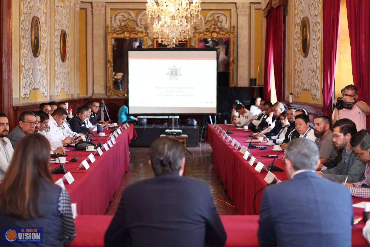 En Morelia, incidencia delictiva se reduce un 67%: gobierno federal