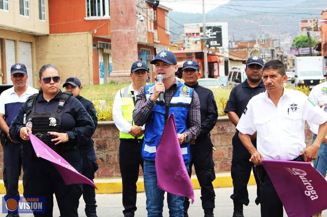 Arturo Estrada Barriga puso en marcha el operativo Semana Santa Segura 2023.