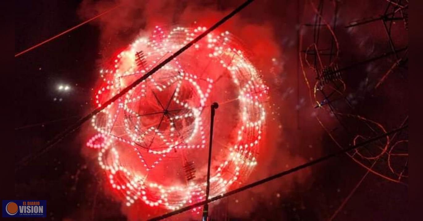 Espectáculo de pirotecnia, supera expectativa, este año 2023: Espinoza Rochin