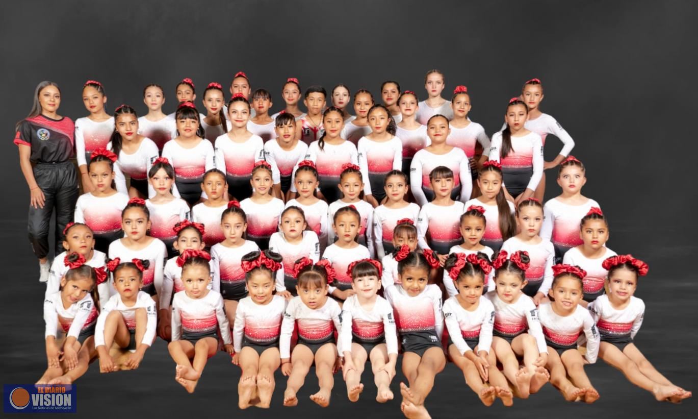 Zacapu ya cuenta con escuela oficial de gimnasia, gestión de la presidenta del DIF