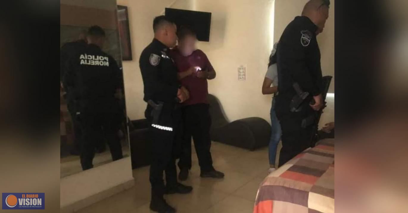 Policía Morelia,  frustra intento de abuso sexual y rescata a una joven
