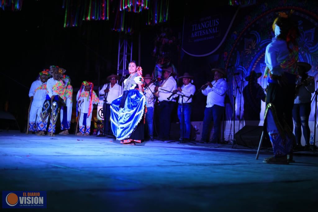 Espectacular cierre del Tianguis Artesanal