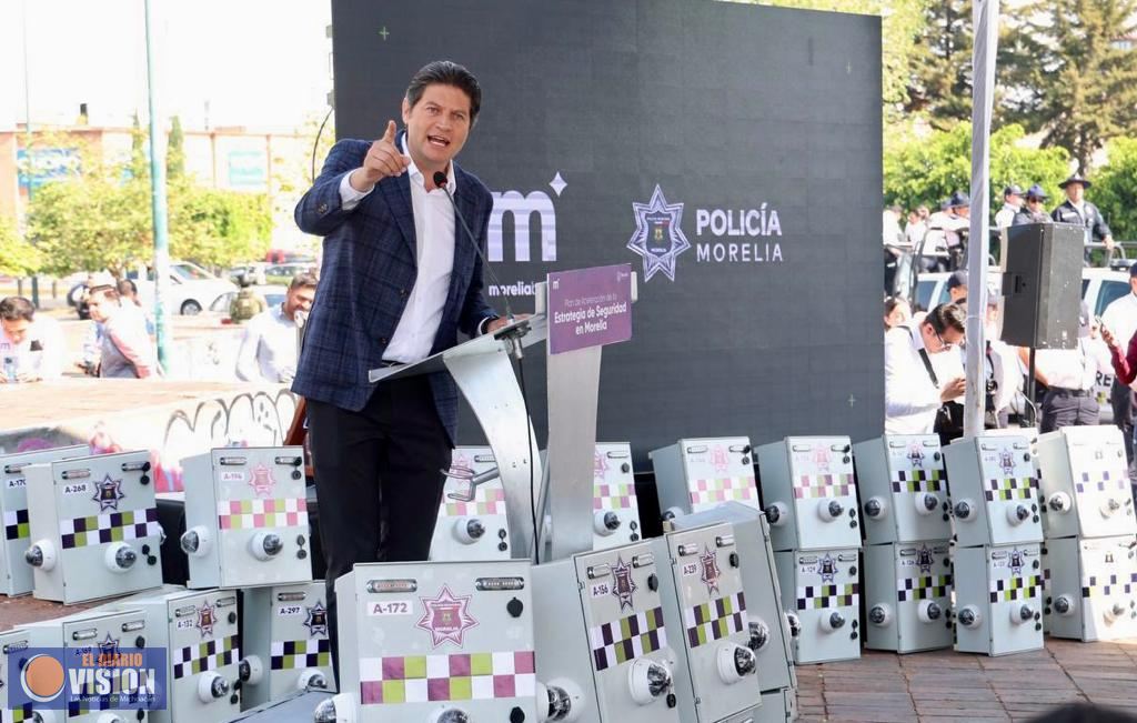 Acelera Alfonso Martínez, estrategia de seguridad para Morelia