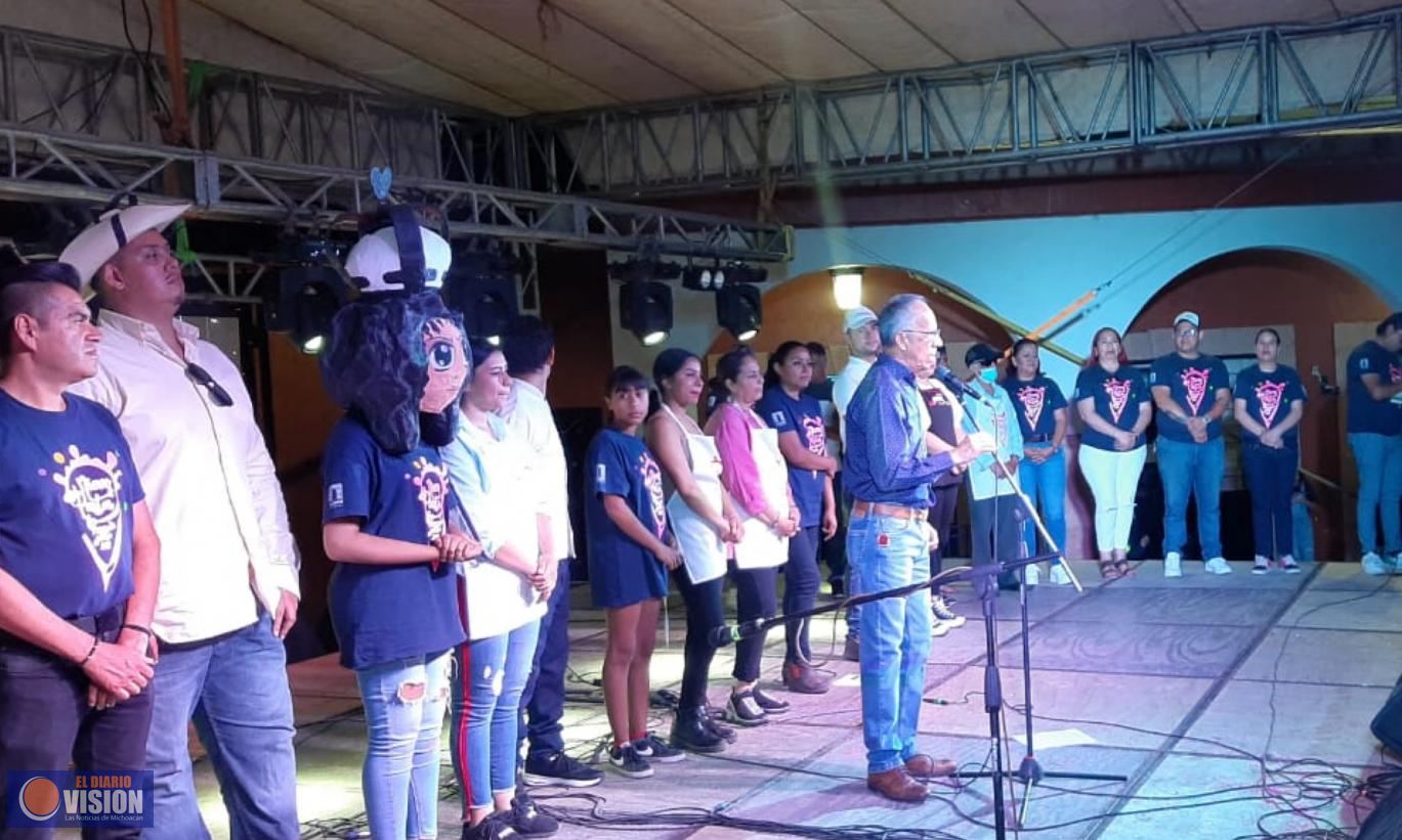 Espectacular cierre del 6.º Festival de la Nieve de Pasta en Zacapu