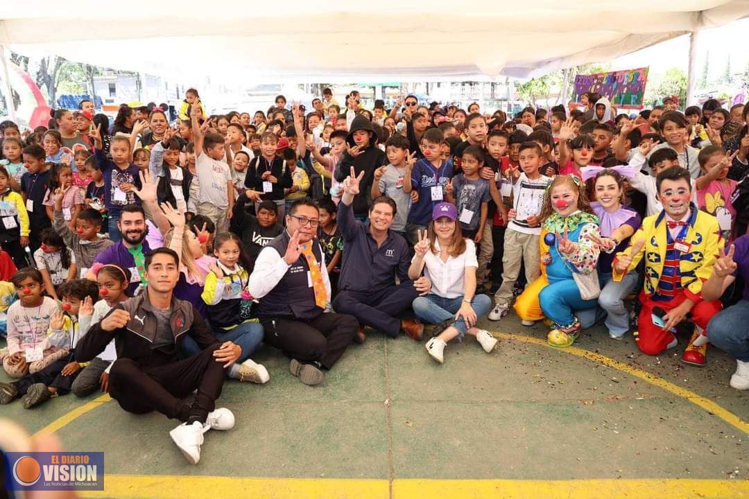 Inician festejos con motivo del día de la niña y el niño