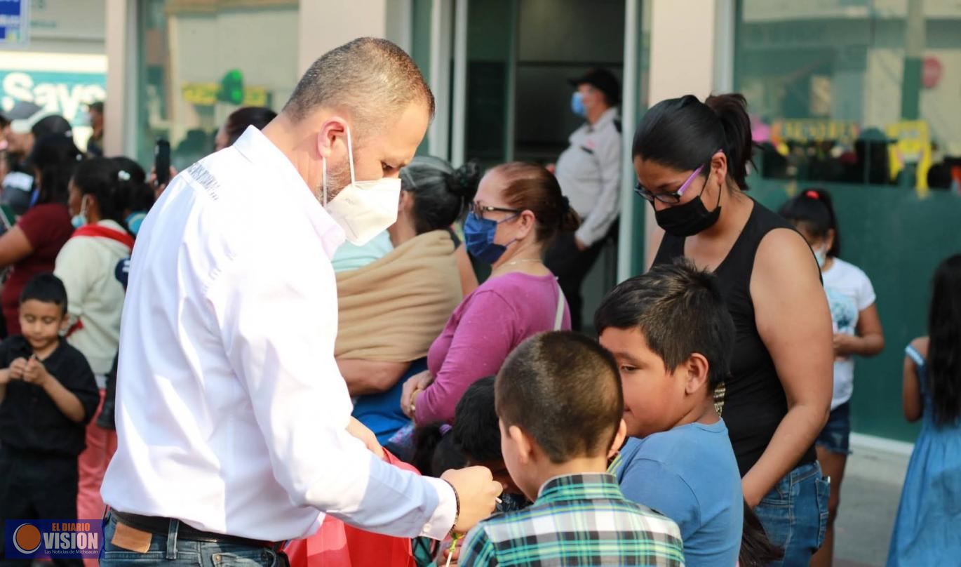 Preparan mega fiesta para celebrar el  Día del Niño en Zacapu