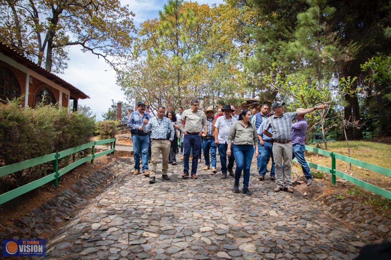Suman esfuerzos para buscar que la Tzaráracua recupere su atractivo