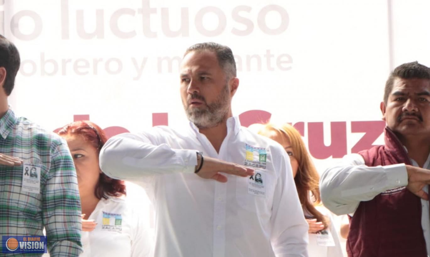 Asiste el alcalde Luis Felipe León Balbanera, al acto del 97 aniversario de Primo Tapia 