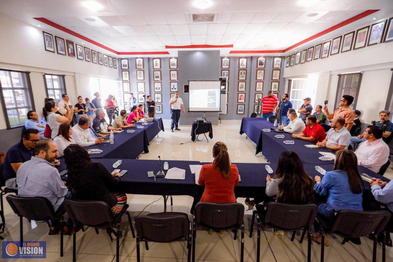 Instalan en Uruapan Comité Municipal para la Temporada de Lluvias y Ciclones Tropicales 2023