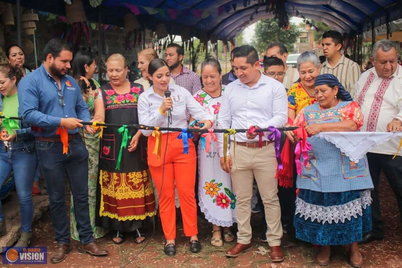 Inició el Primer Festival de Cocina Tradicional Purépecha 