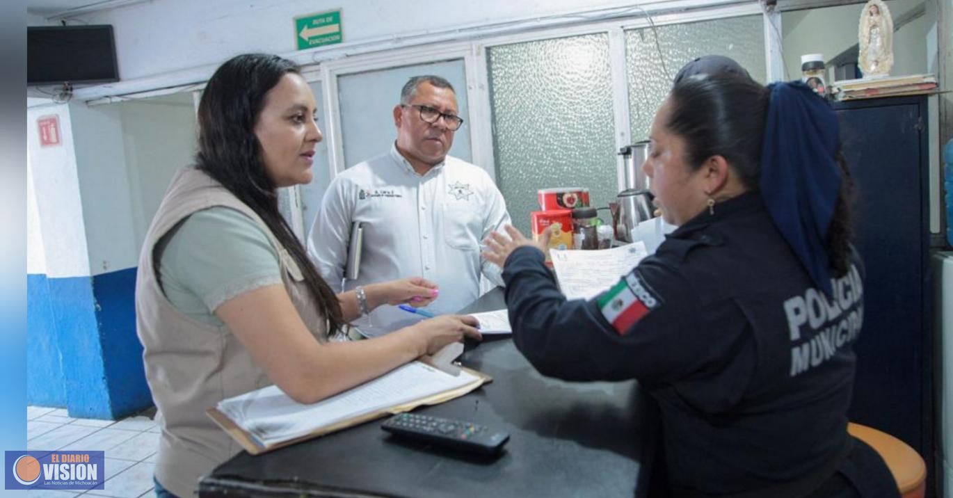 Visitó CEDH instalaciones de la SSPTyVM