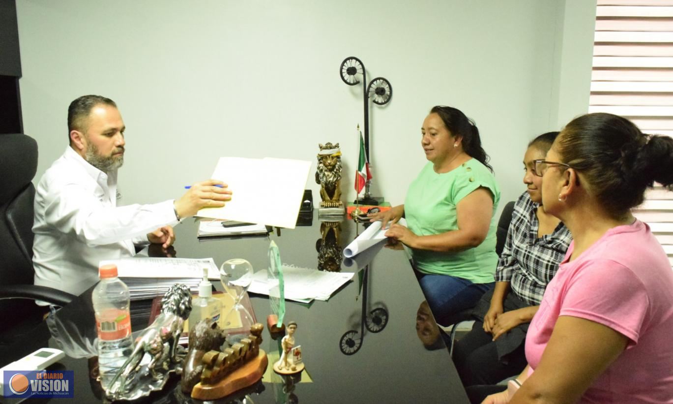 Alcalde Luis Felipe León Balbanera, realiza apoyo constante mediante audiencias