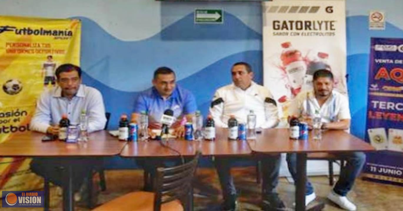 Leyendas del Morelia, América y Chivas jugarán en el Estadio Venustiano Carranza