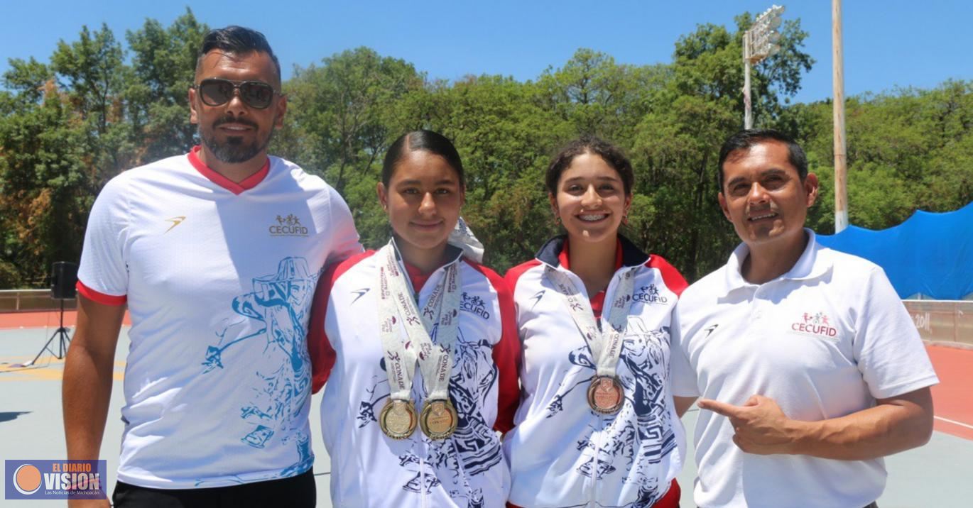 Da patines sobre ruedas a Michoacán oro y bronce en los Nacionales Conade 2023