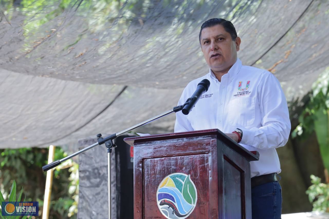 Cuidar el medioambiente por el futuro de Uruapan: Nacho Campos
