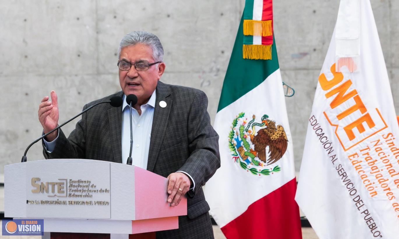  Responde el SNTE al llamado a construir una cultura para la paz