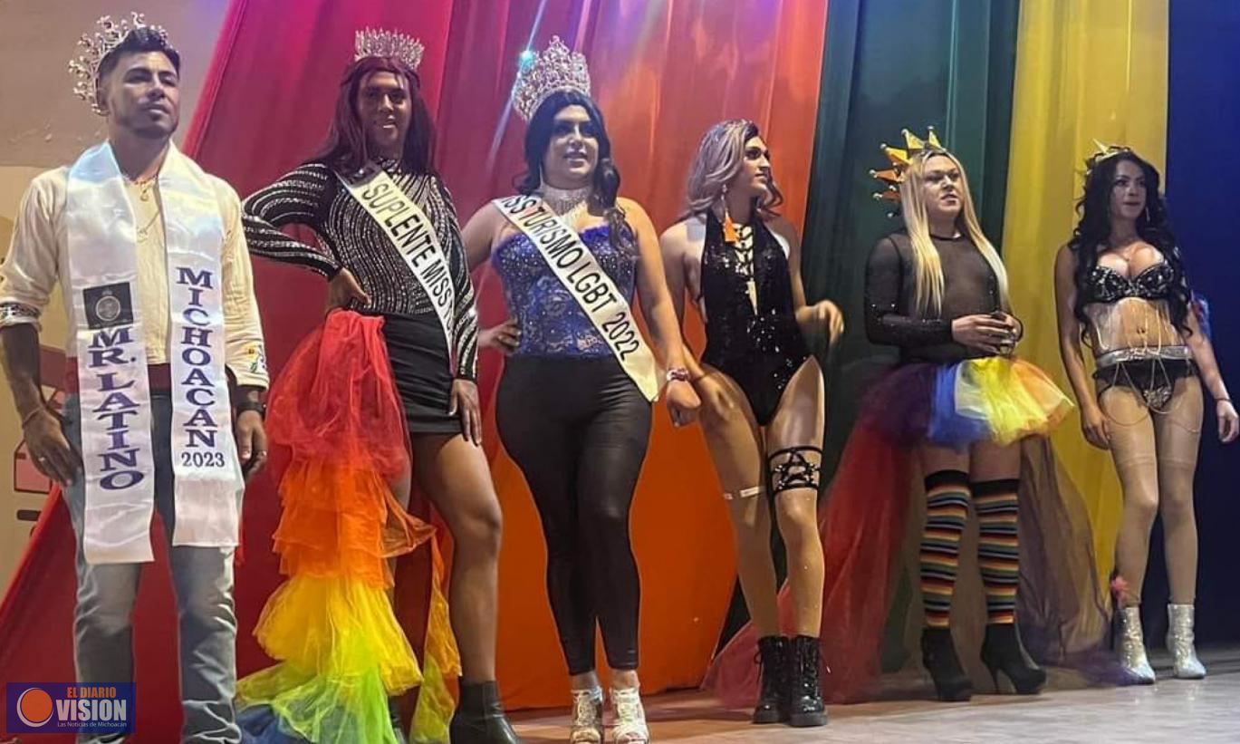 Exitoso evento artístico y marcha LGBT organizados por la coordinación de Diversidad Sexual