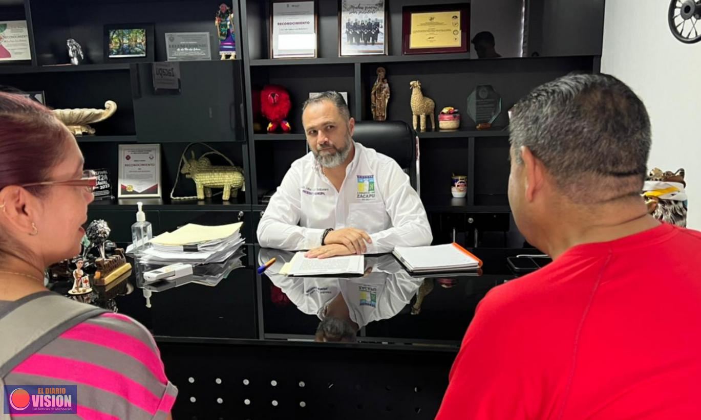 Alcalde León Balbanera, único presidente de la región, con Audiencias Ciudadanas 