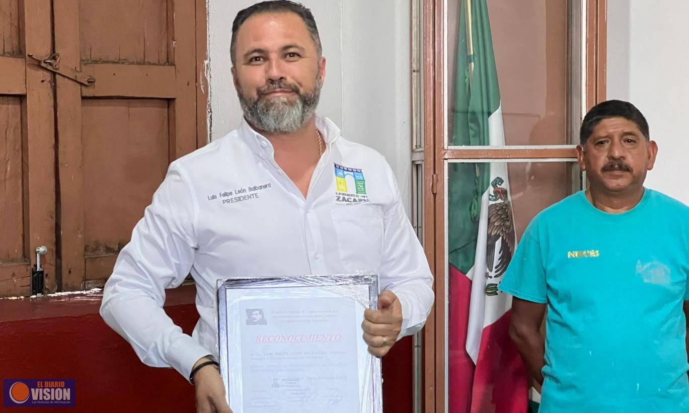 Alcalde León Balbanera, se reúne con autoridades de la comunidad indígena de Naranja