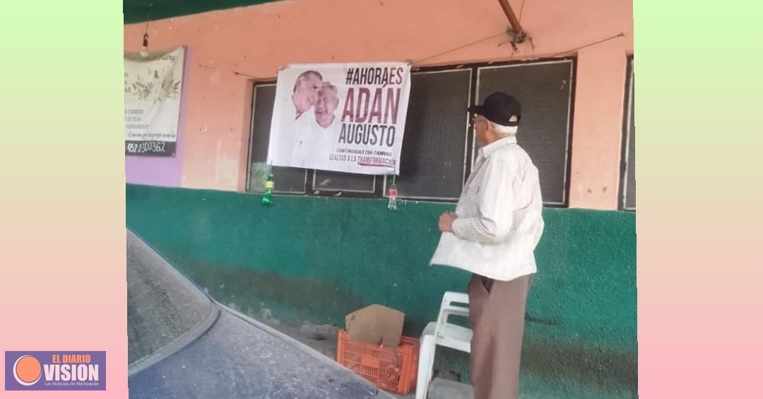 Paco Cedillo posiciona imagen de Adán Agusto López, en Uruapan 