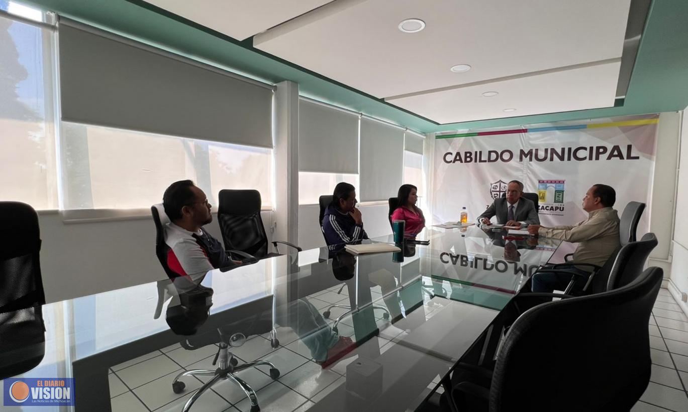 Se realiza reunión previa al segundo informe de gobierno en Zacapu