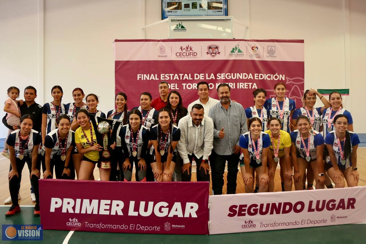 Concluyen con éxito finales de voleibol del Torneo 